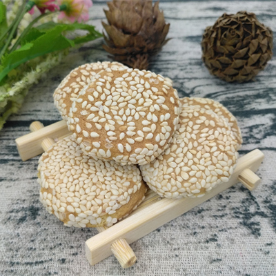 扬州特产芝麻饼手工传统糕点零食点心小吃小麻饼早餐早点健康酥饼