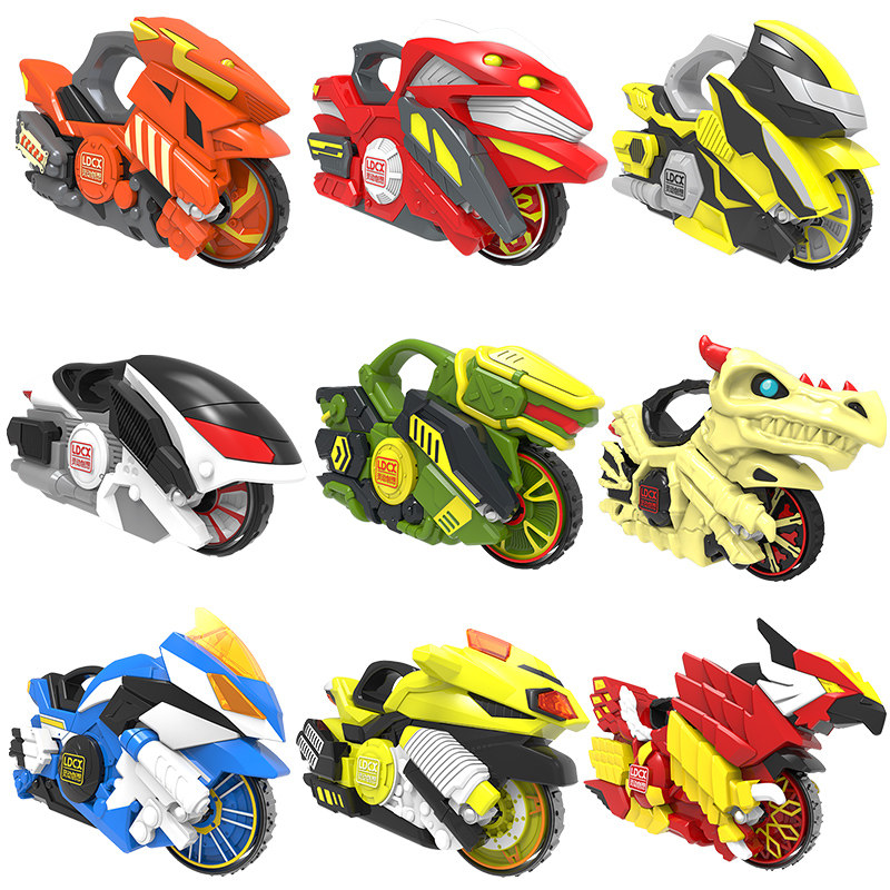 灵动创想魔幻陀螺5代不灭骨龙新款儿童玩具摩托车旋转陀螺