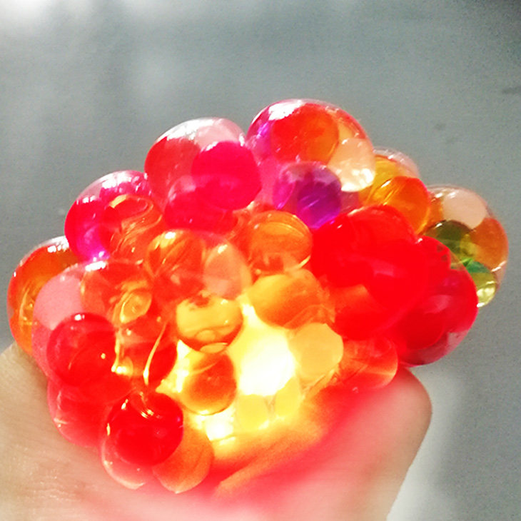 创意解压球减压葡萄球发泄球七彩珠子古怪捏捏乐发泄玩具儿童礼物