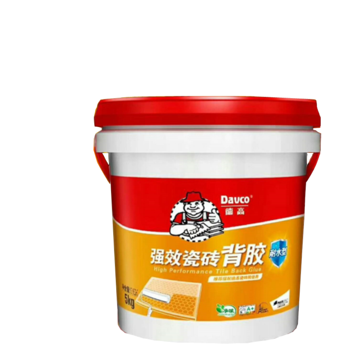 瓷砖德高强效背胶粘接剂耐水型5kg单组液体瓷砖胶