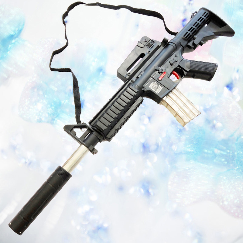 母婴用品 儿童吃鸡绝地玩具枪m416突击步"优质水弹枪m416突击步抢电动