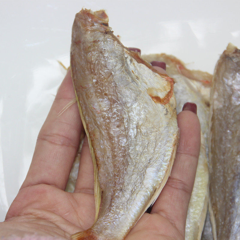 500g包邮海南特产三鱼干红红杉去头咸鱼干淡鱼干
