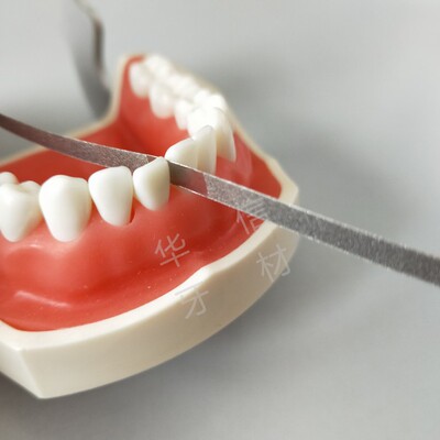 牙科材料巴西邻面去釉抛光条切片砂条开牙缝金属临面抛光条磨牙缝