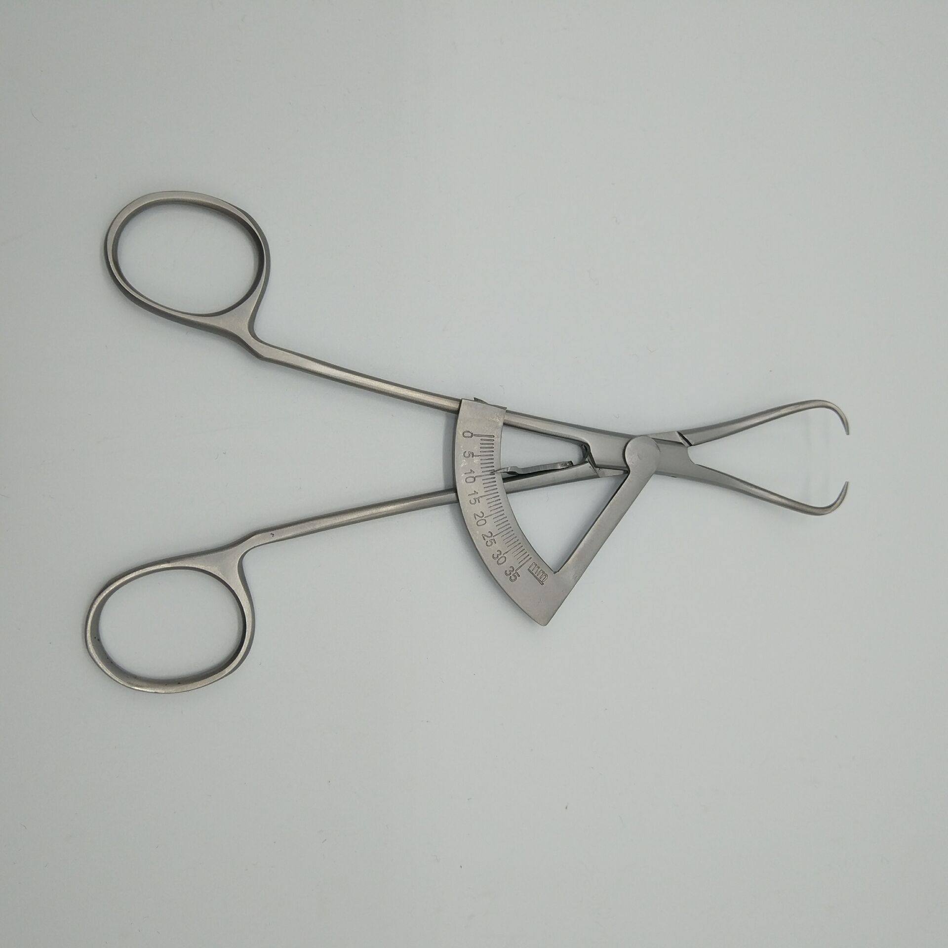 种植工具 骨测量尺 种植专用卡尺 骨脊厚度测量尺 钳式卡尺 牙科