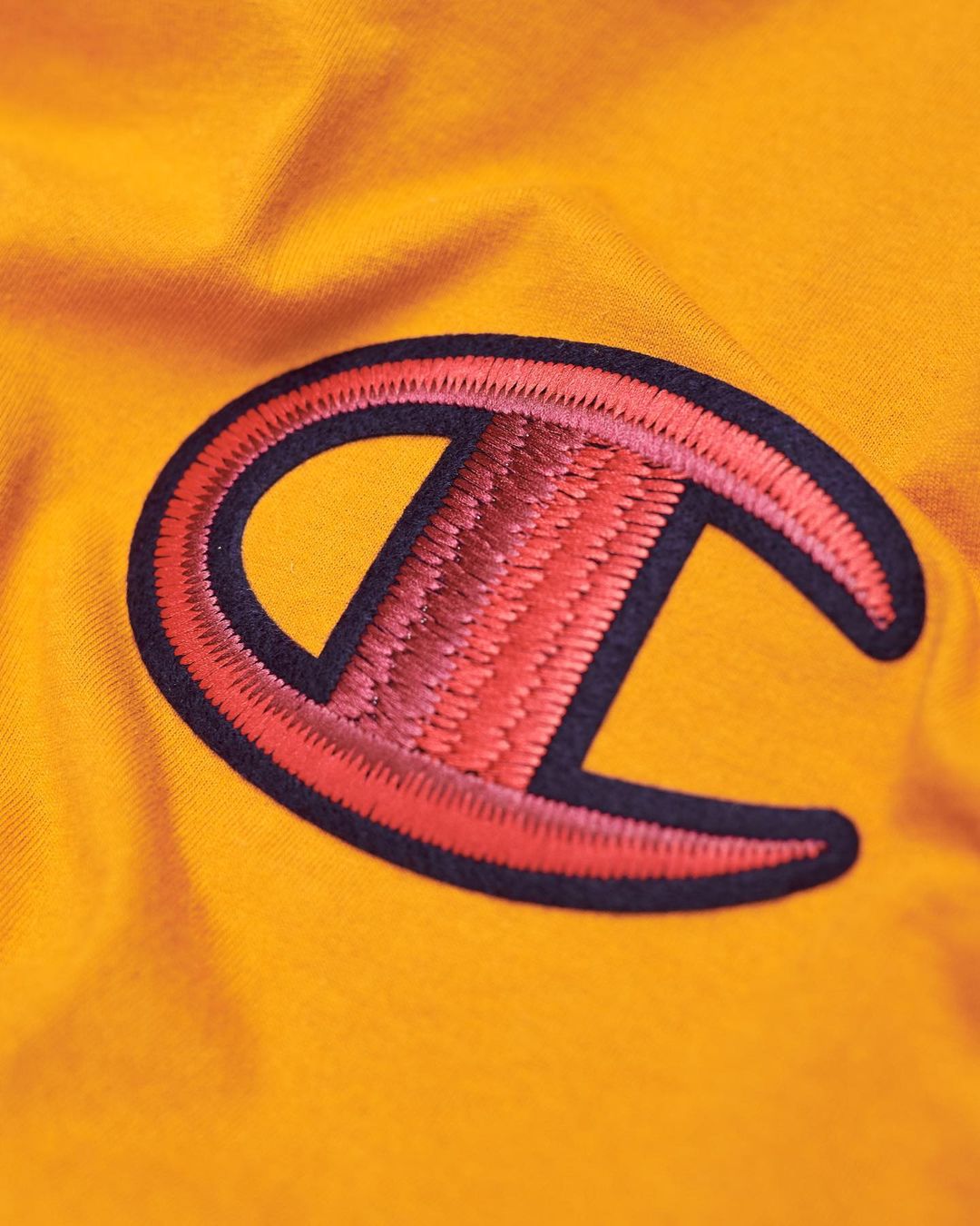 美版新品 CHAMPION 冠军刺绣青春情侣装潮牌短袖时尚圆领夏季T恤