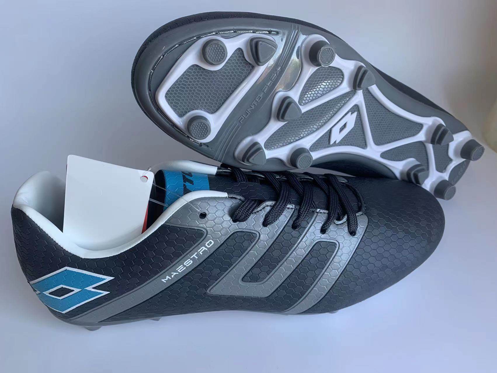 断码 捡漏lotto乐途足球鞋 hg胶钉长钉足球鞋 人草天然草足球鞋 - 爱