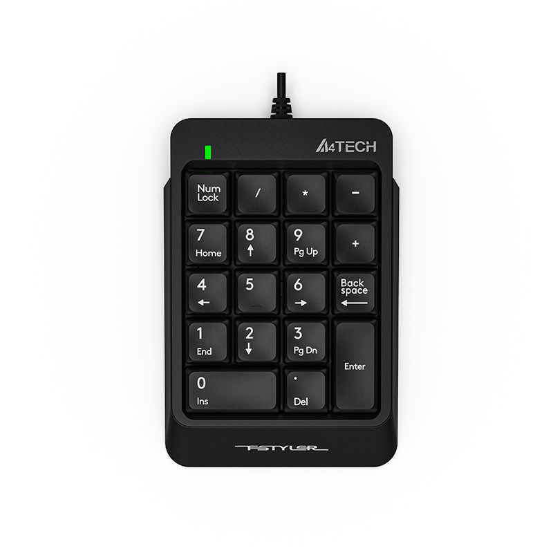 双飞燕fk13p笔记本数字键盘台式电脑外接迷你小键盘财务会计键盘