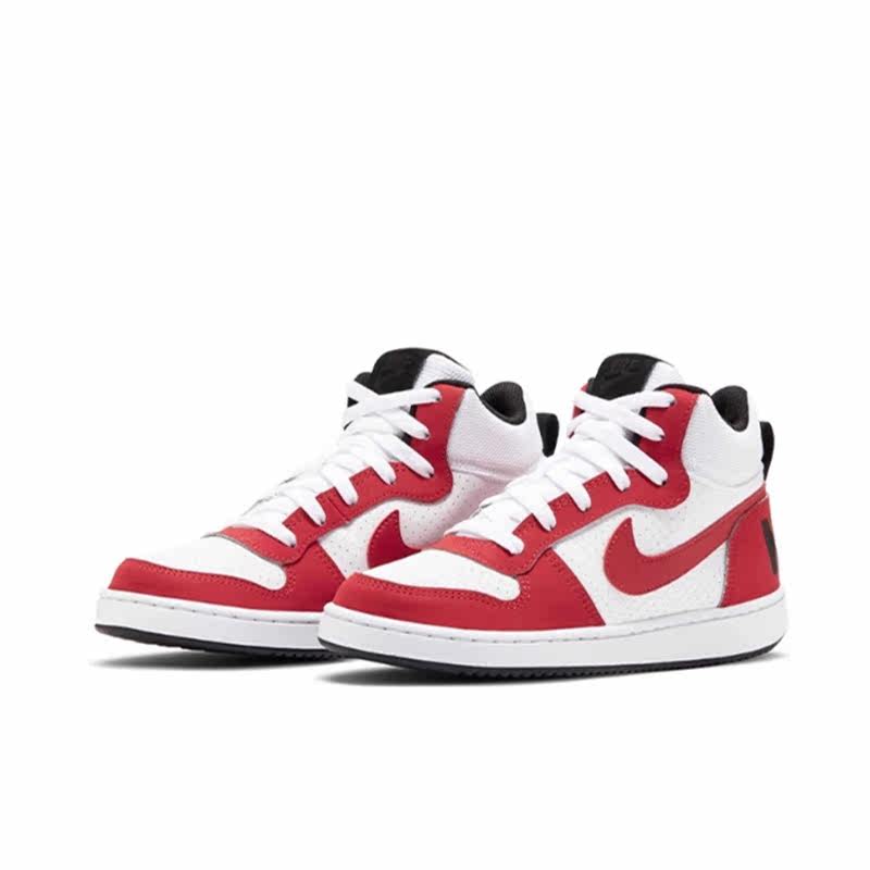 耐克nikecourtboroughmid女子中帮芝加哥休闲运动板鞋板鞋