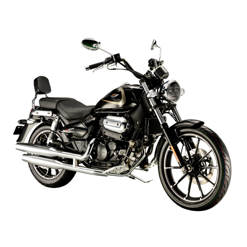 义骑重机gt250哈雷复古太子车摩托车整车上牌电喷摩托车整车