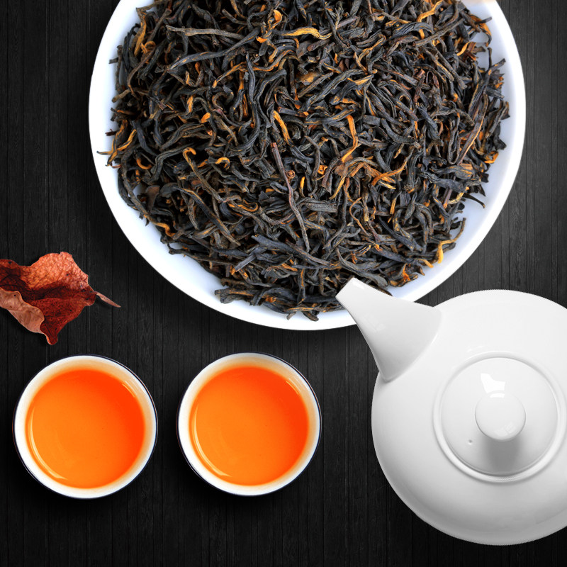 武夷山金骏眉 蜜香型高山红茶金俊眉浓香茶叶散装新茶500g礼盒装