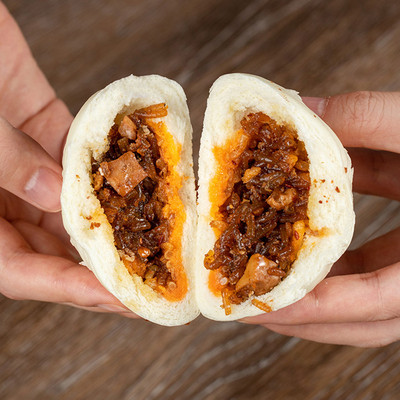 和善园香辣粉丝豆腐包儿童儿童早餐半成品餐饮商用肉包干菜包菜包包点