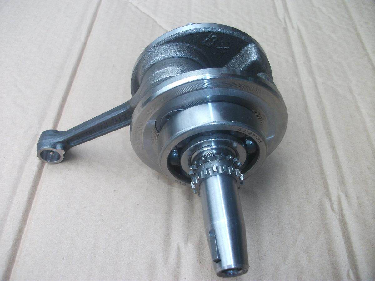 曲轴火鸟hn豪天ht150j摩托车发动机总成cb链条机曲轴