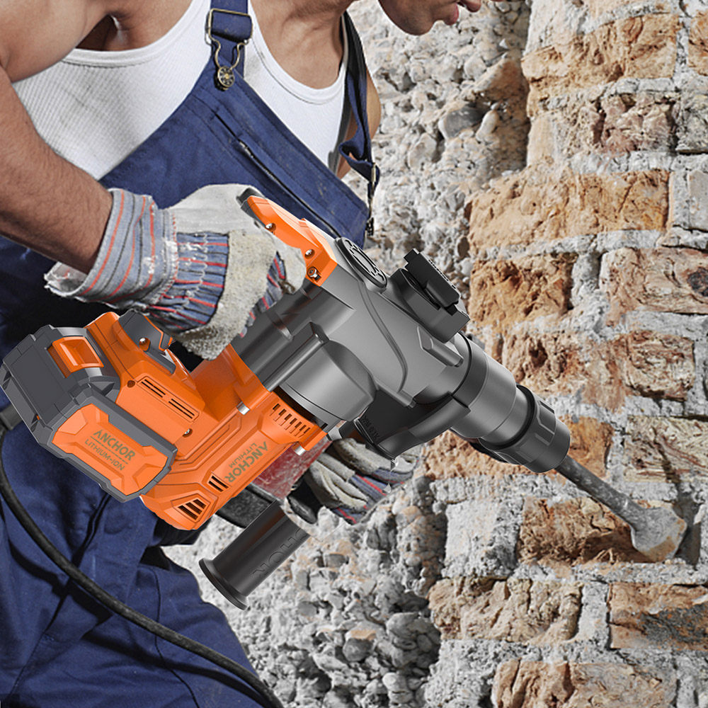anchor铁锚无刷重型电锤充电锂电双dcr2大功率混凝土电锤