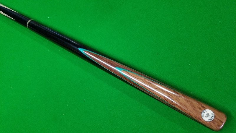 台球金牌英国johnparris球杆国王双层玫瑰插花台球杆