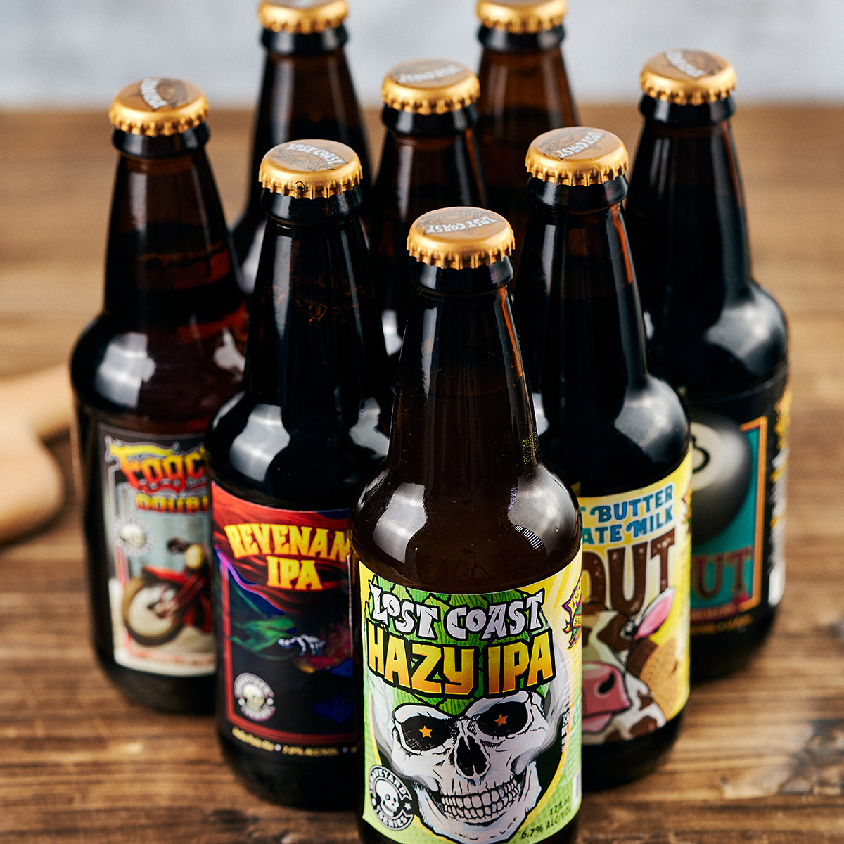 迷失海岸幽灵浑浊ipa啤酒 美国进口精酿混浊印度淡色艾尔ne hazy