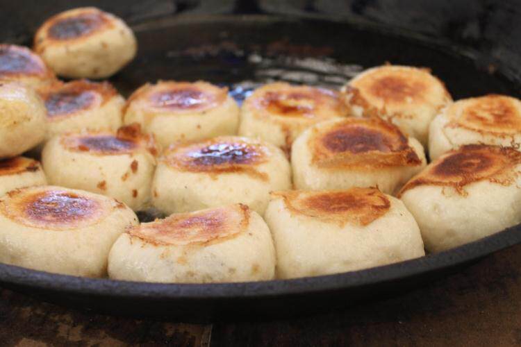 已复工老贾猪肉馅煮包子5个1袋湖北天门街头特产水煎包汽水包