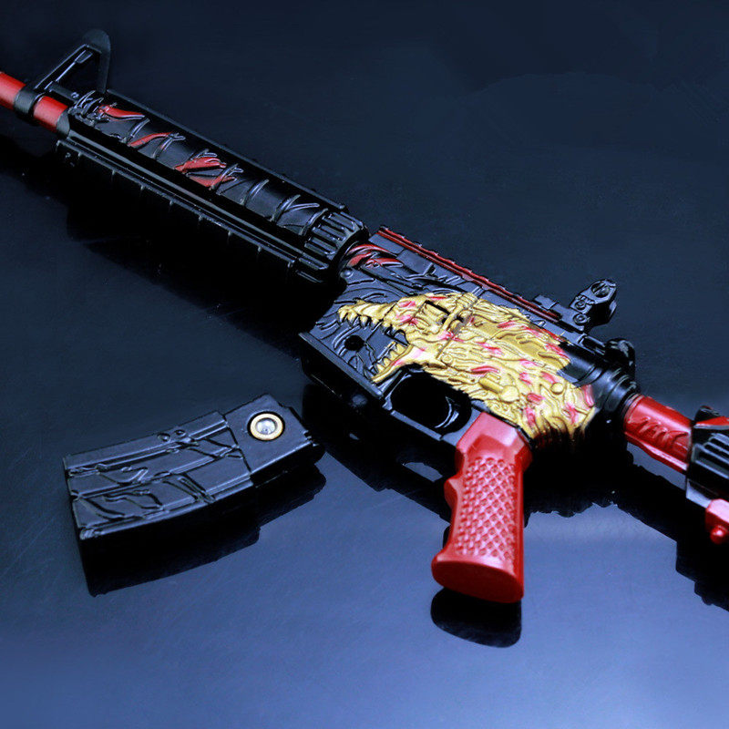 收藏csgo游戏周边模型实物实体awp巨龙传说游戏实物周边