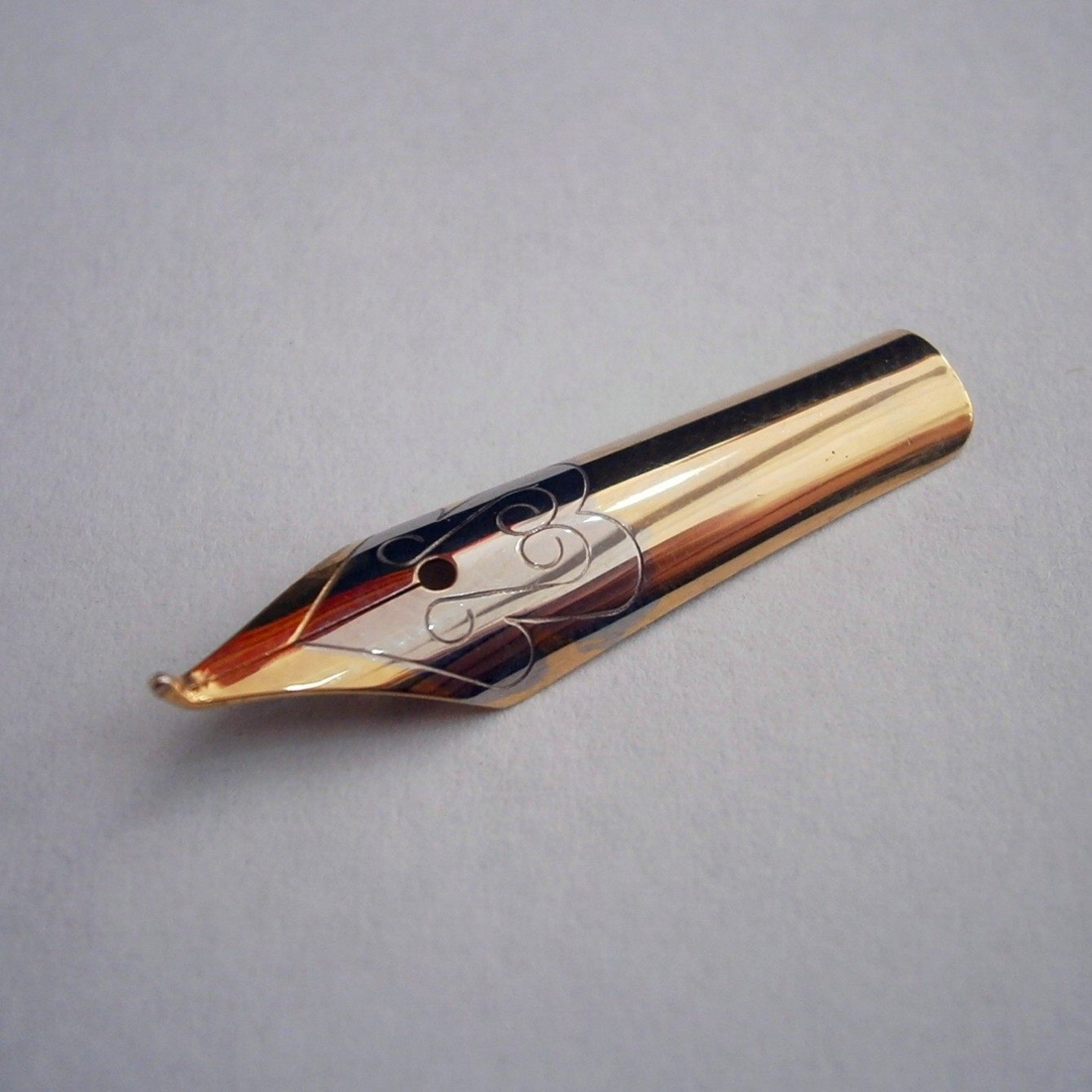 原装笔头钢笔尖美工弯尖大明尖直3008钢笔