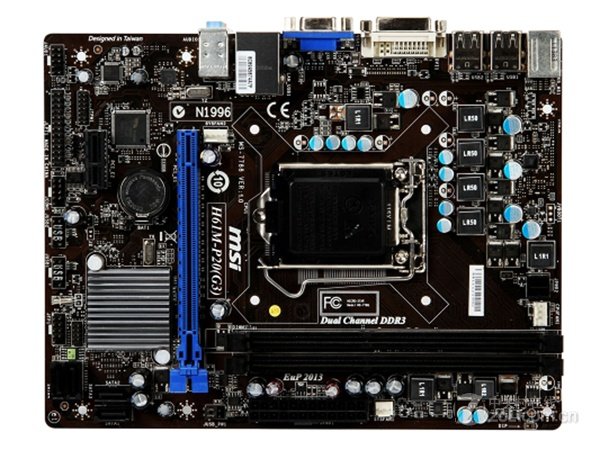 主板cpumsi微星h61mi53470cpu吃鸡游戏套装主板