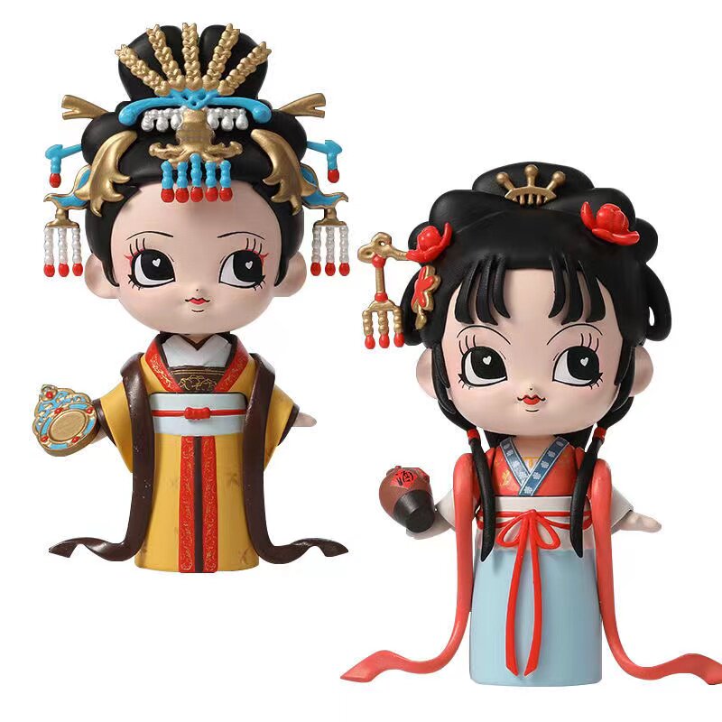 正版酷夫红楼梦chynee开辟鸿蒙盒中国风古装手办潮玩盲盒