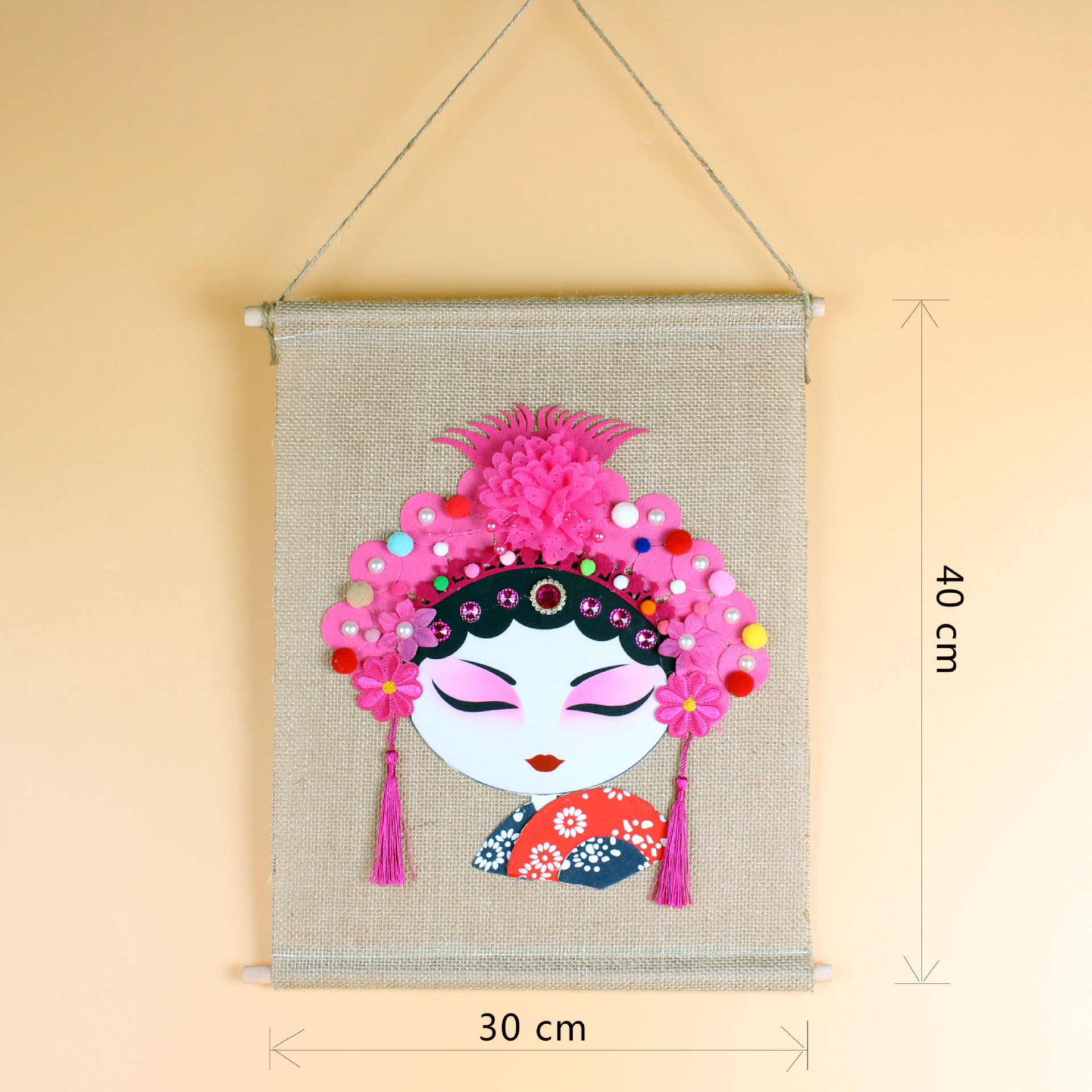 首页 痛风淘宝      幼儿园手工制作材料古诗词贴画不织布手工diy材料