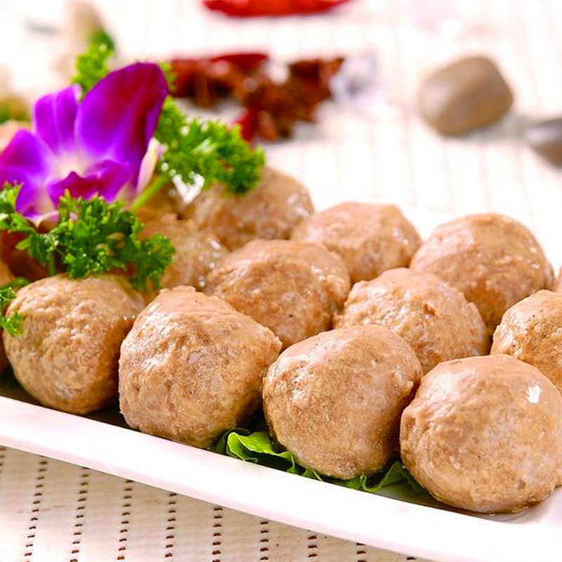 火锅海欣撒尿肉丸牛肉风味丸子烧烤福州豆捞牛丸