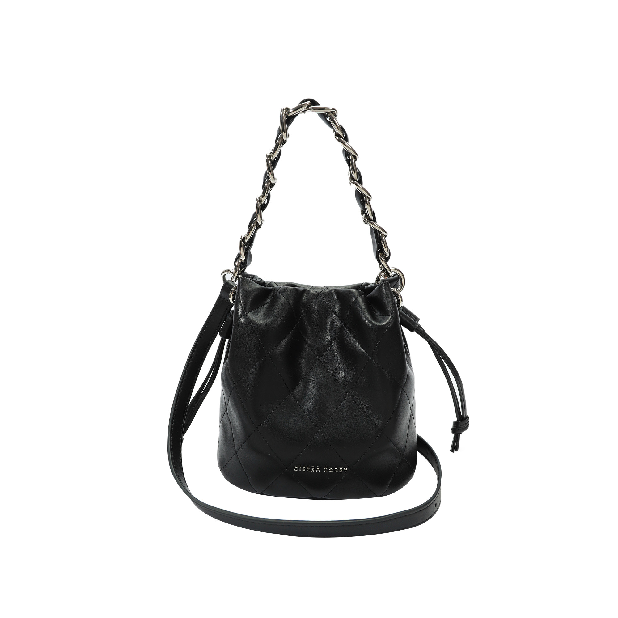 cierrakorey纽约夜曲水桶包包女2024新款通勤链条单肩斜挎小包