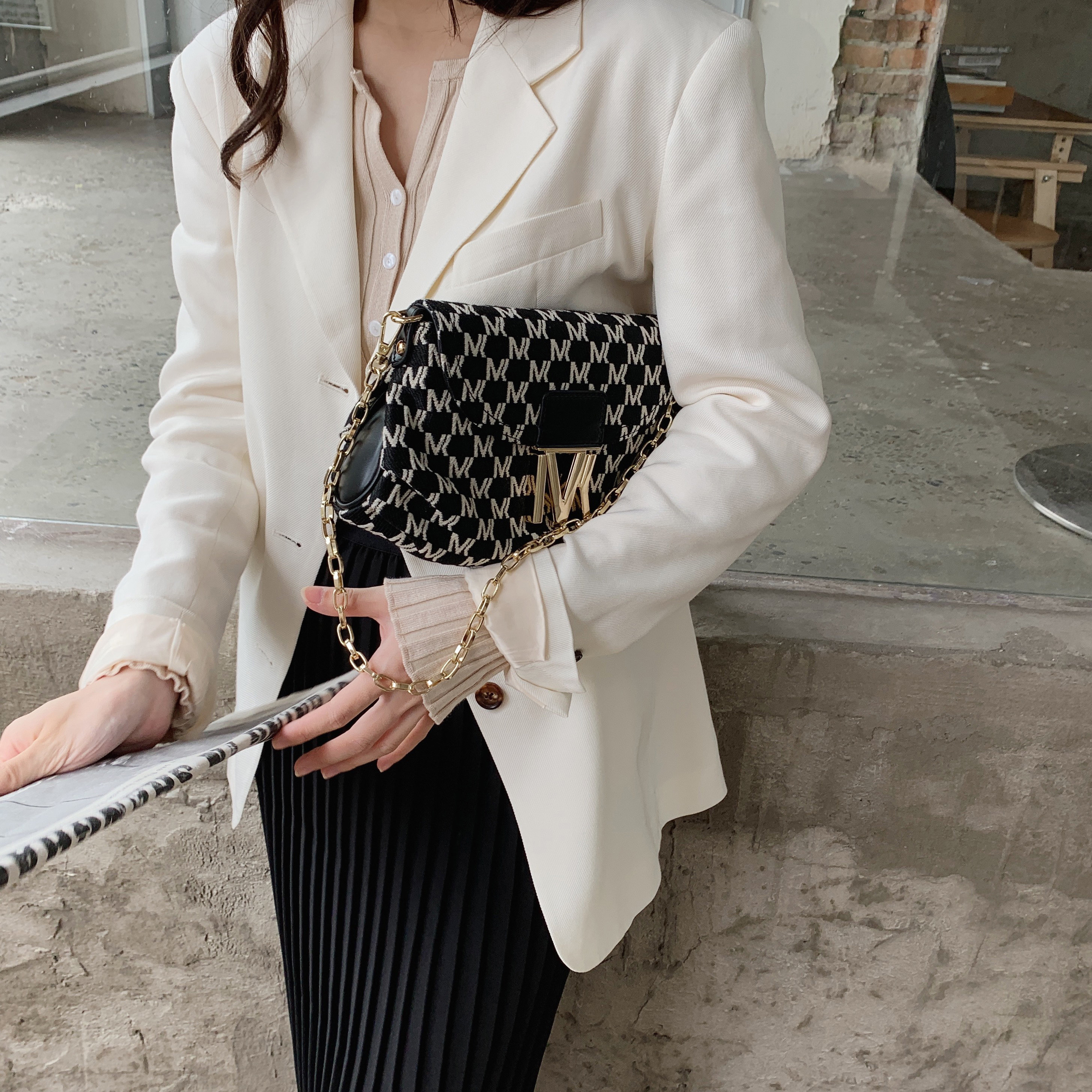 法国miocra koly 小mk腋下包包女20