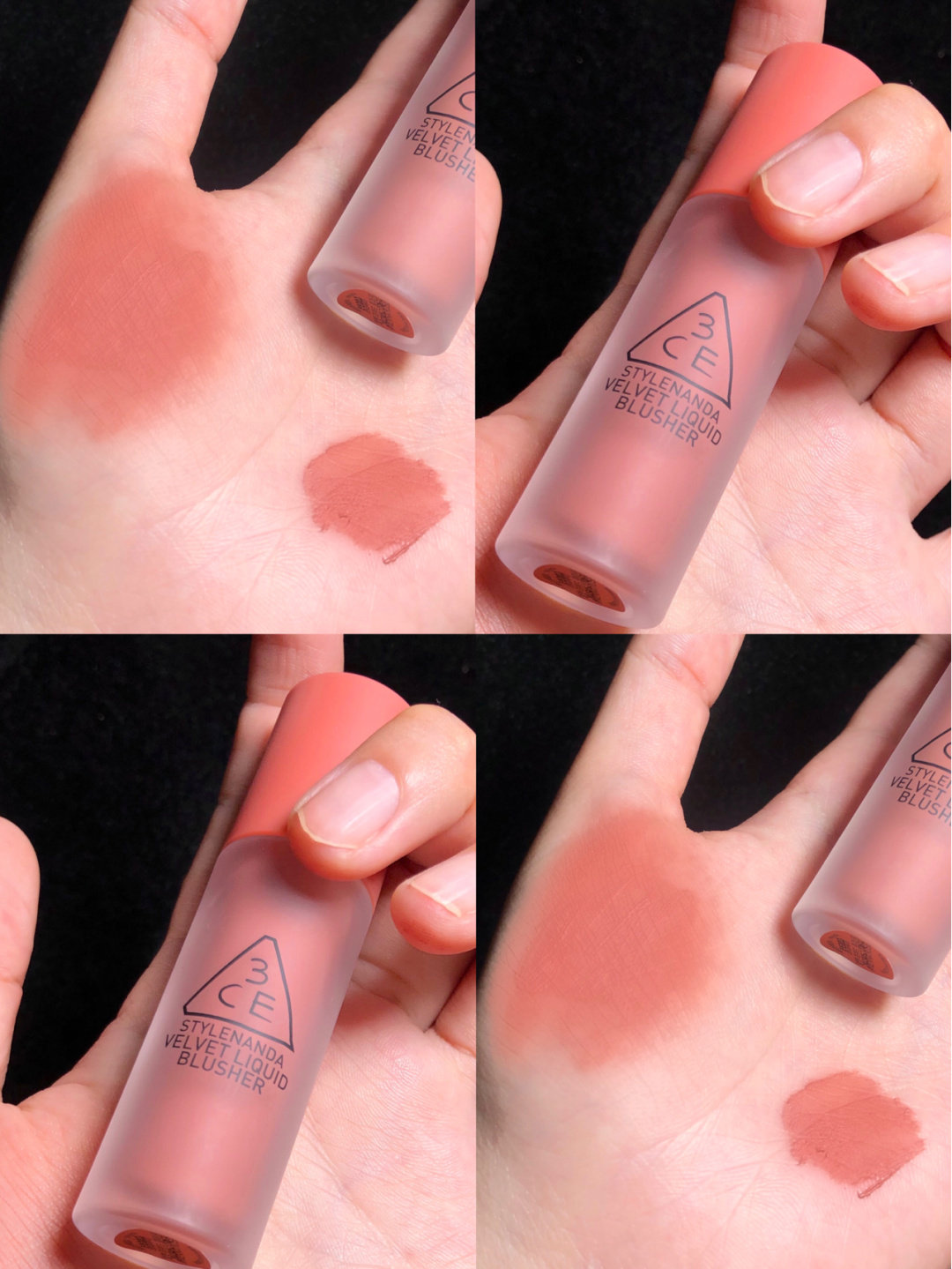 韩国3ce丝绒慕斯质地雾面液体腮红soalivelikethat腮红