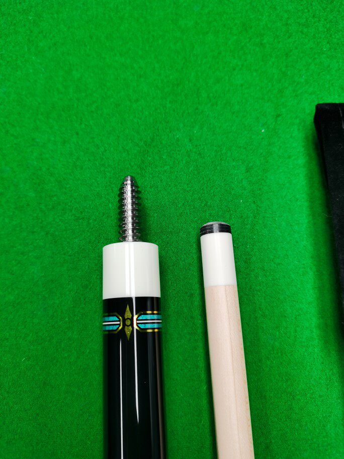 皮尔力品牌新款蔚蓝大头套装中式台球杆