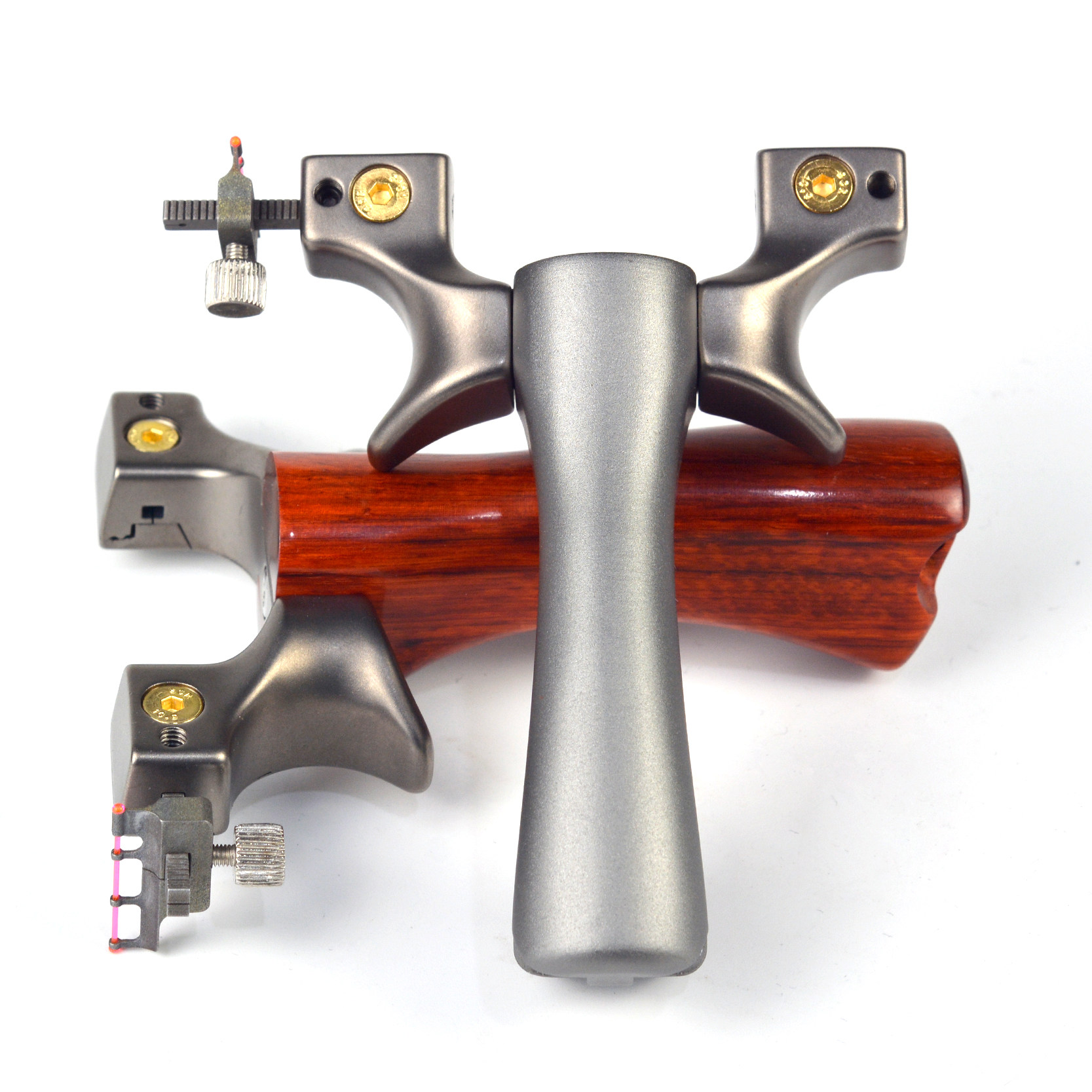 440c不锈钢扁皮弹弓传奇2020快压弹工器大威力户外高精准弹弓包邮