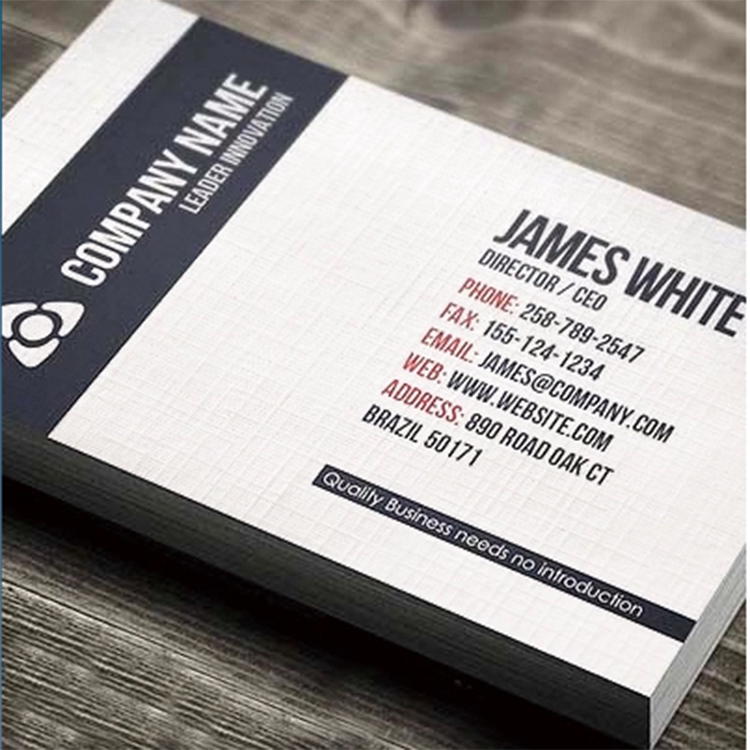 特种莱尼纹纸莱妮布纹麻纱纹理名片艺术印刷名片