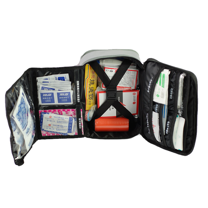 旅行医药包车载急救箱应急医疗包用品车用药箱 便携户外急救包套装