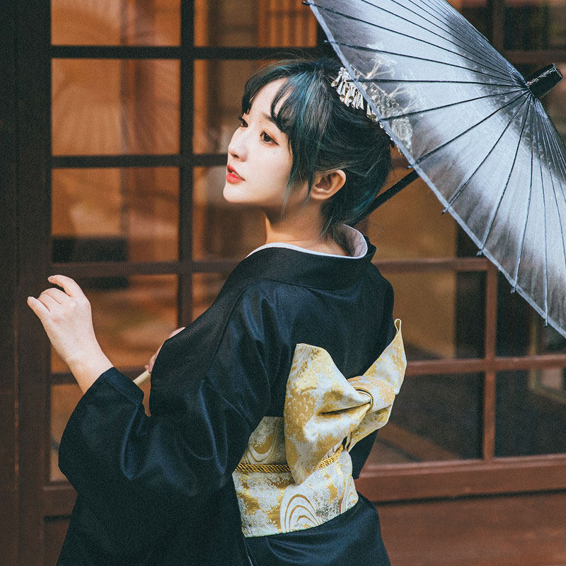 和服改良日式中国国风正装传统女装拍照浴衣民族服装