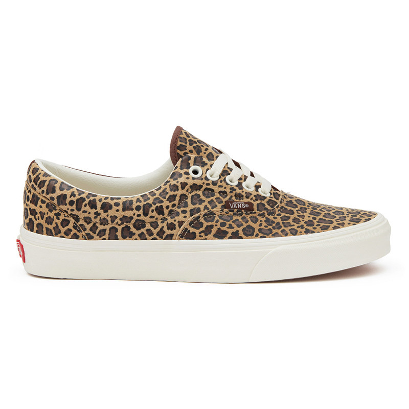 vanserastyle36豹纹大象长颈鹿图案经典男女女款帆布鞋