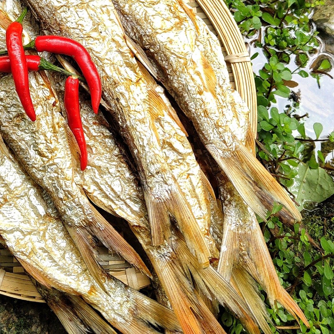 千岛湖红珠鱼干土特产野生溪流淡水无盐农家干货河鱼干