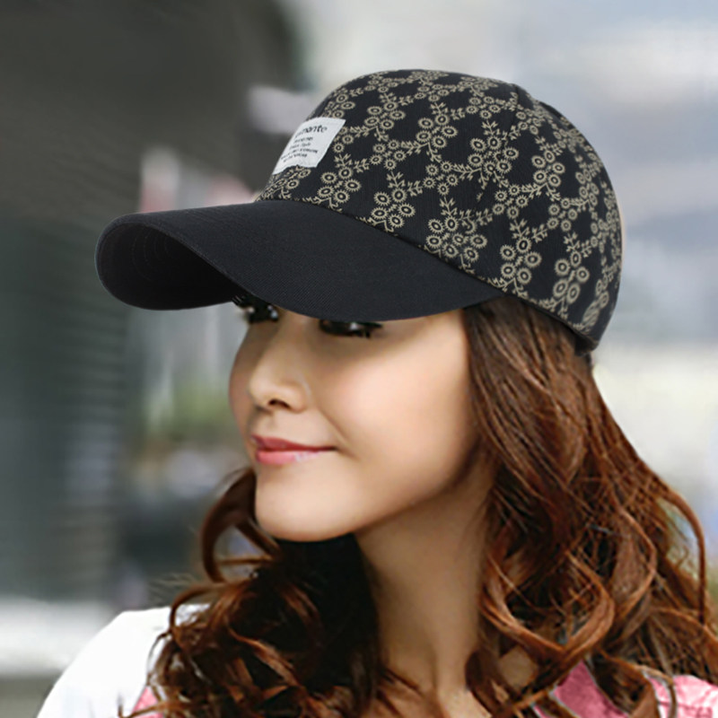 帽子子女棒球帽鸭舌帽秋季防晒遮阳帽时尚春秋女士帽子