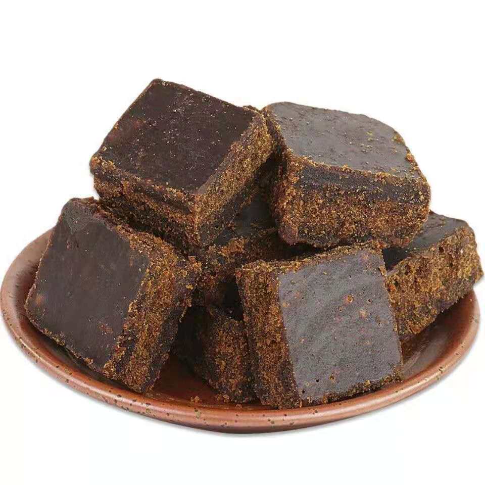 甘蔗姨妈土黑散装商用冲饮煮汤调理大姨方块红糖