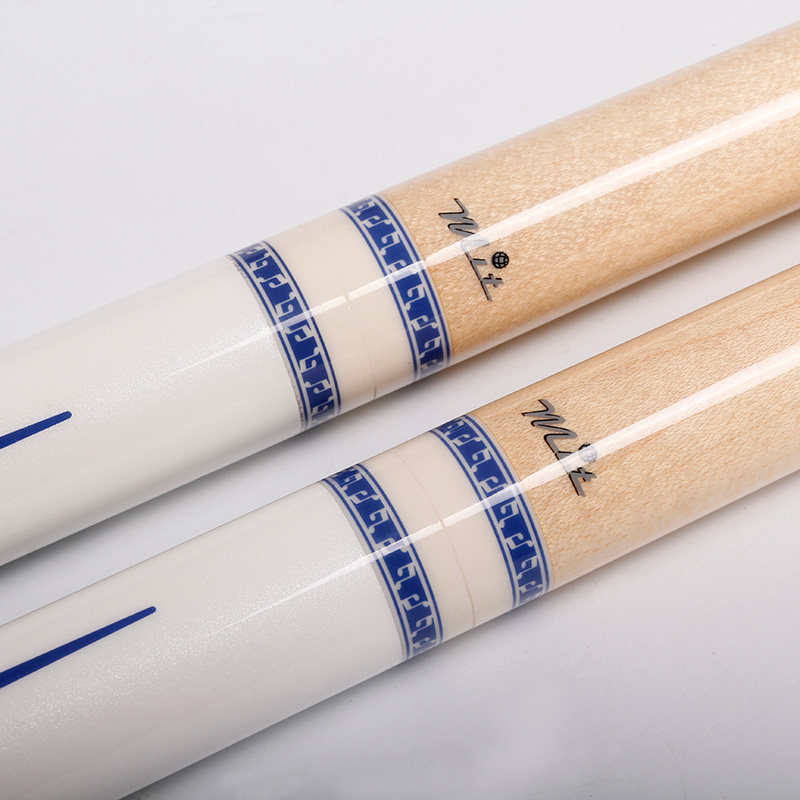 青花瓷进口魅特mit九球杆专业级黑八16彩中式8球杆大头桌球杆