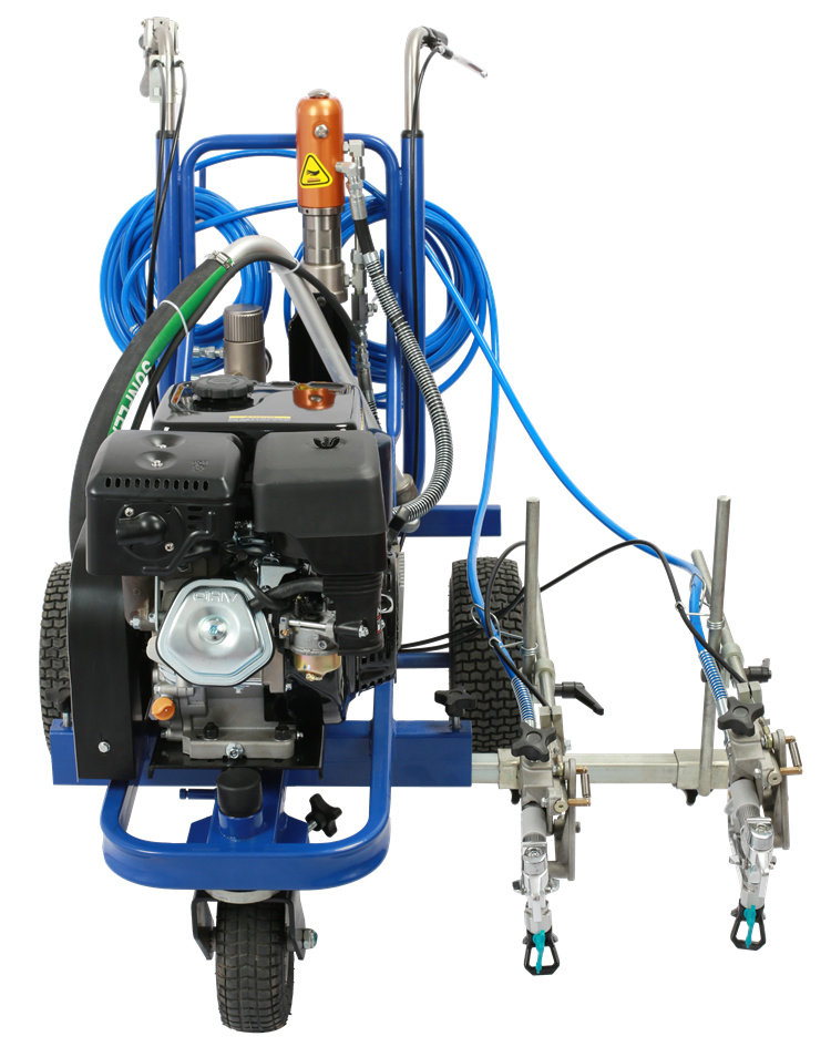 涂汇特喷涂机道路马路冷喷划线机标线机交通设施86hd双枪