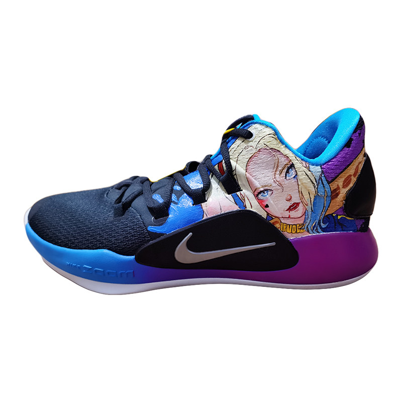 custom个性定制漫威aj1小丑丑女哈莉奎茵hd18手绘手绘鞋