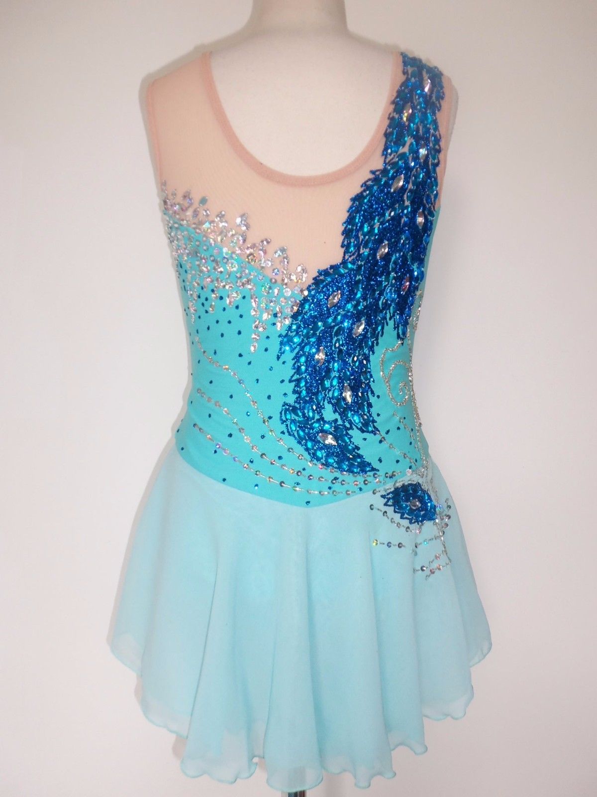 卓宝定制花样滑冰服装花样溜冰表演儿童成人女款滑冰服