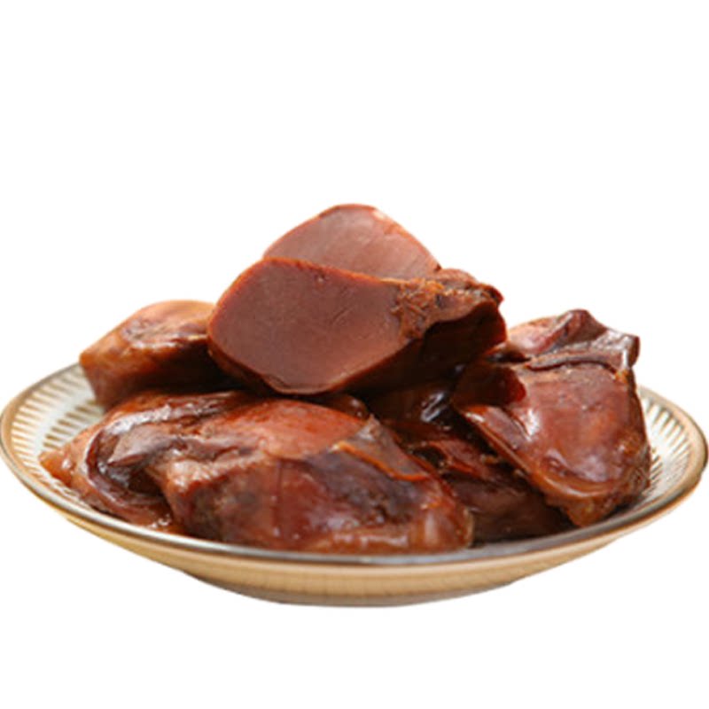 久久丫鸭肫500g五香鸭肫肝鸭肝卤味熟食鸭胗小吃鸭肉类零食久久鸭