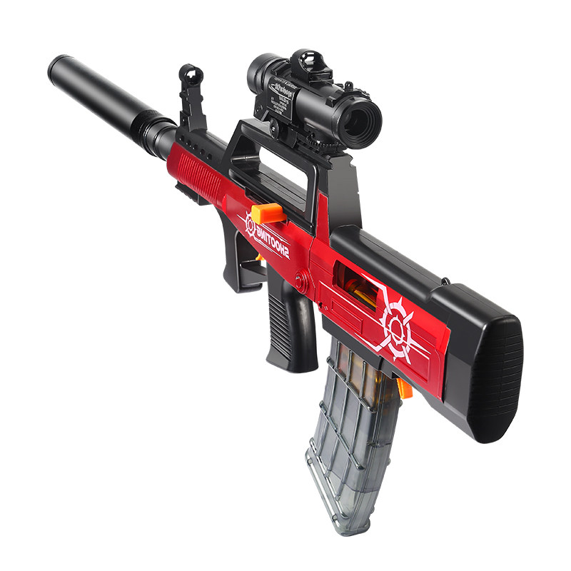 qbz-95式抛软弹男孩九五突击步枪吃鸡仿真冲锋电动玩具枪