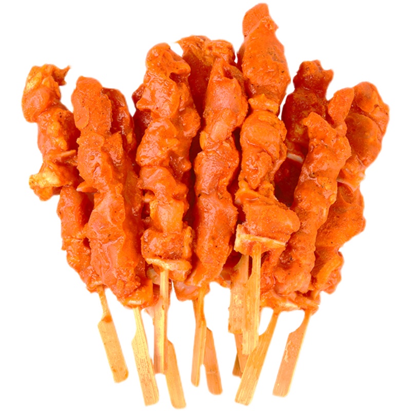 骨肉相连烧烤串食半成品商用铁板烧鸡胸脆骨新鲜冷冻生鸡肉
