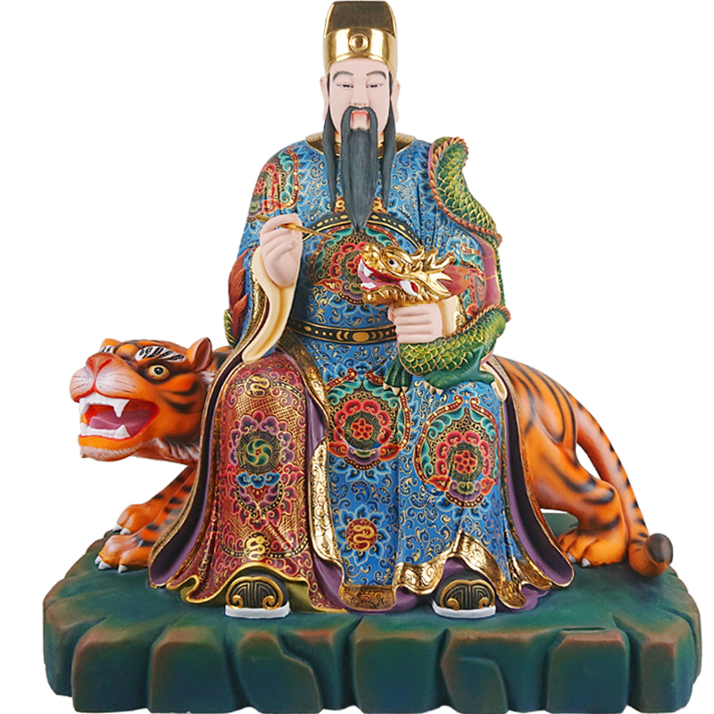 药王神医孙思邈木雕神像寺庙佛堂医圣王爷家用木雕