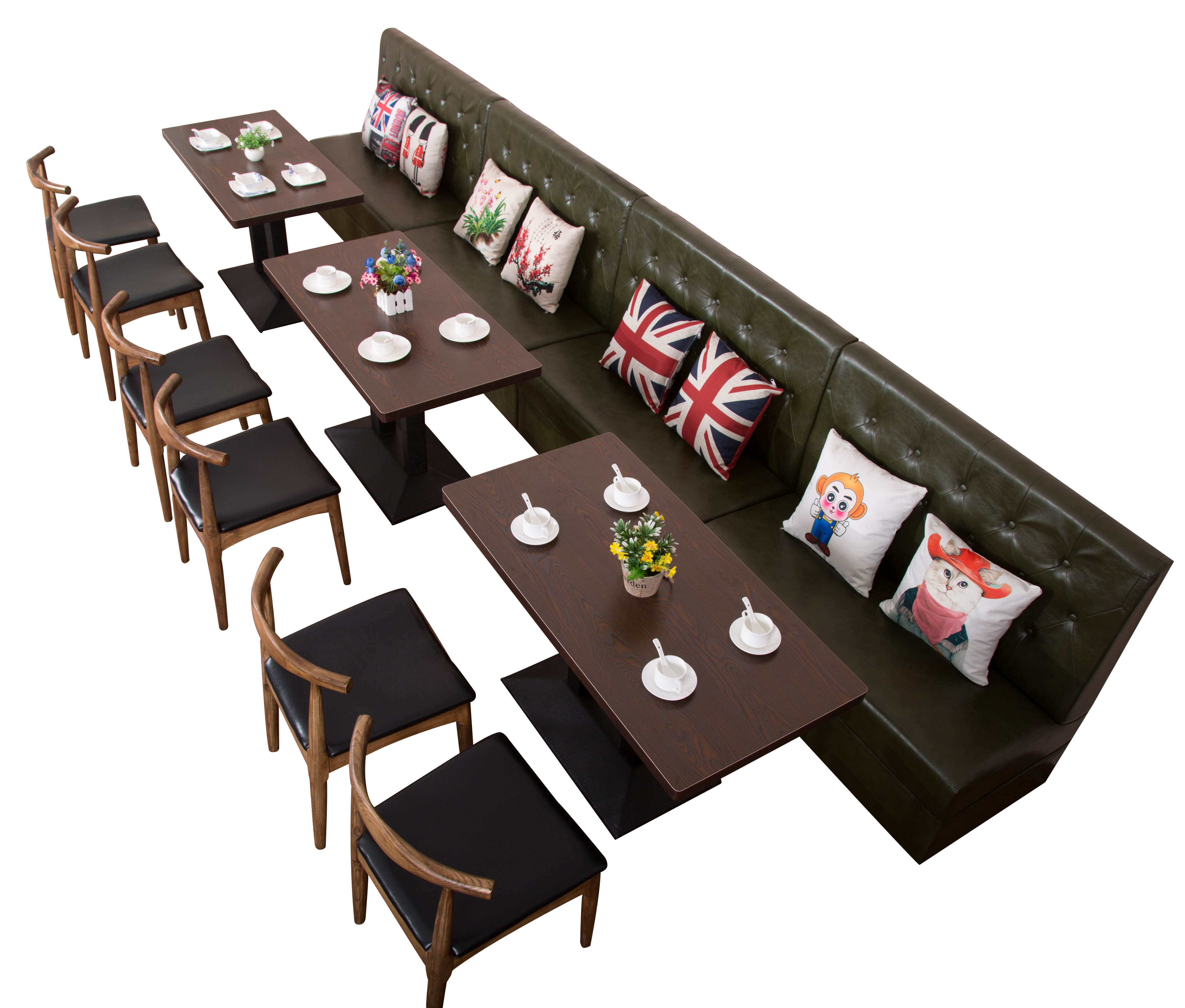 卡座桌椅定做咖啡厅火锅店西餐厅沙发餐馆弧形卡座餐卡座