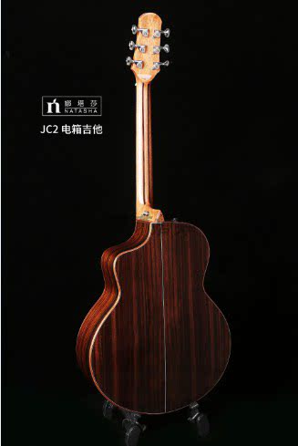 jc3吉他单木箱全声电潇潇指弹jc1吉他-民谣吉他