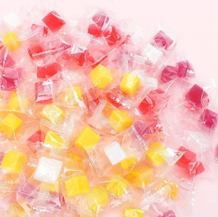 颗粒马来西亚风味水果果味软糖小颗散装网红休闲糖果