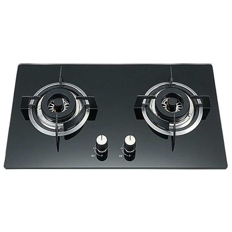 双炉头煤气灶家用双灶台式双头猛火管道人工液化气老式嵌入式节能